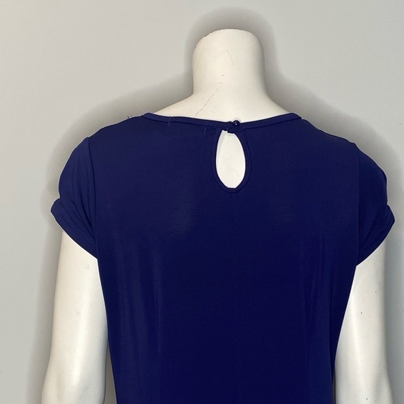 MR. Max Dress Single button back Keyhole Cap - Picture 4 of 6